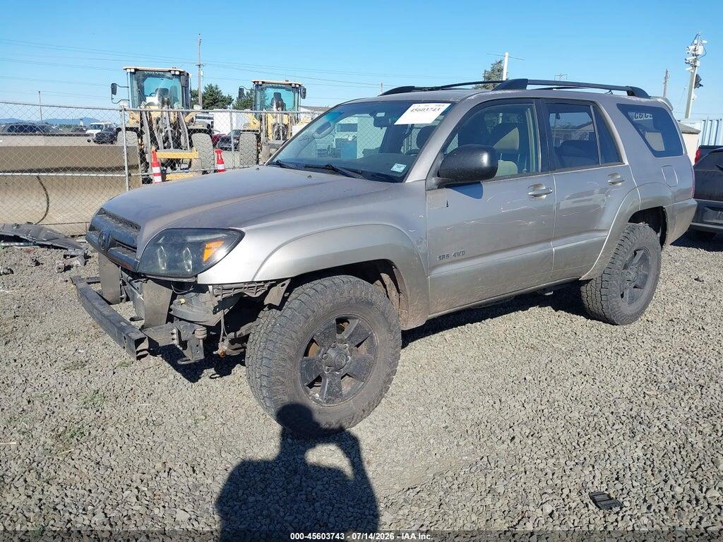 JTEBU14R440052759 2004 TOYOTA 4RUNNER photo no. 2