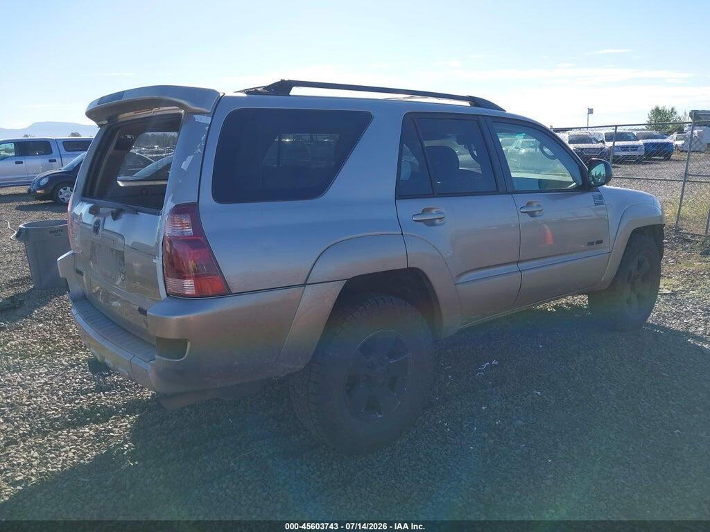 JTEBU14R440052759 2004 TOYOTA 4RUNNER photo no. 4