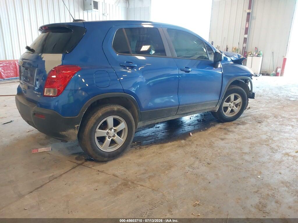 KL7CJPSB4FB141116 2015 CHEVROLET TRAX photo no. 4