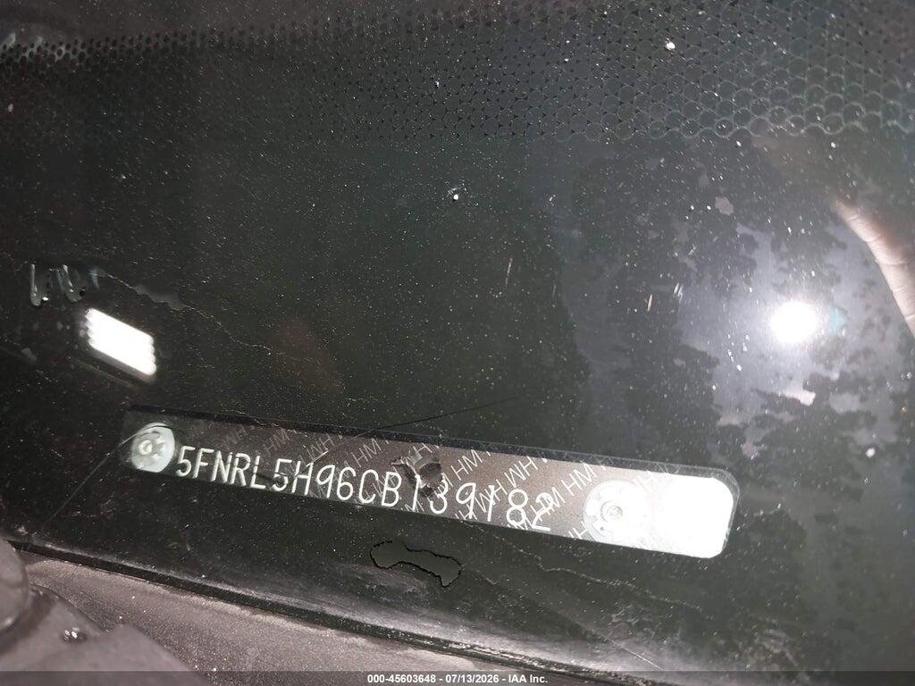 5FNRL5H96CB139182 2012 HONDA ODYSSEY photo no. 9