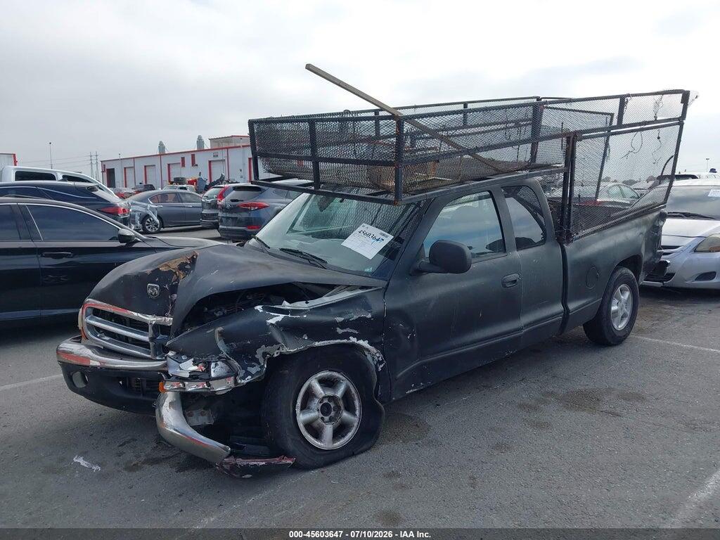 1B7GL23X4VS210395 1997 DODGE DAKOTA photo no. 2