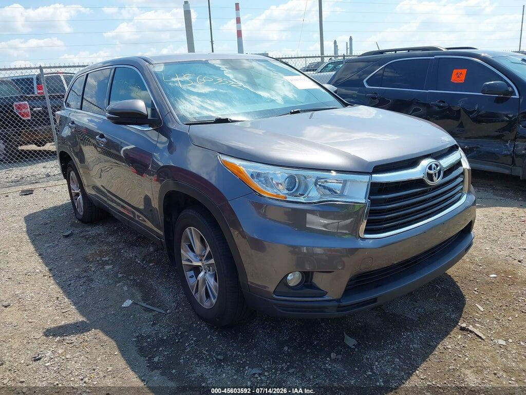 5TDBKRFH1FS149298 2015 TOYOTA HIGHLANDER photo no. 1