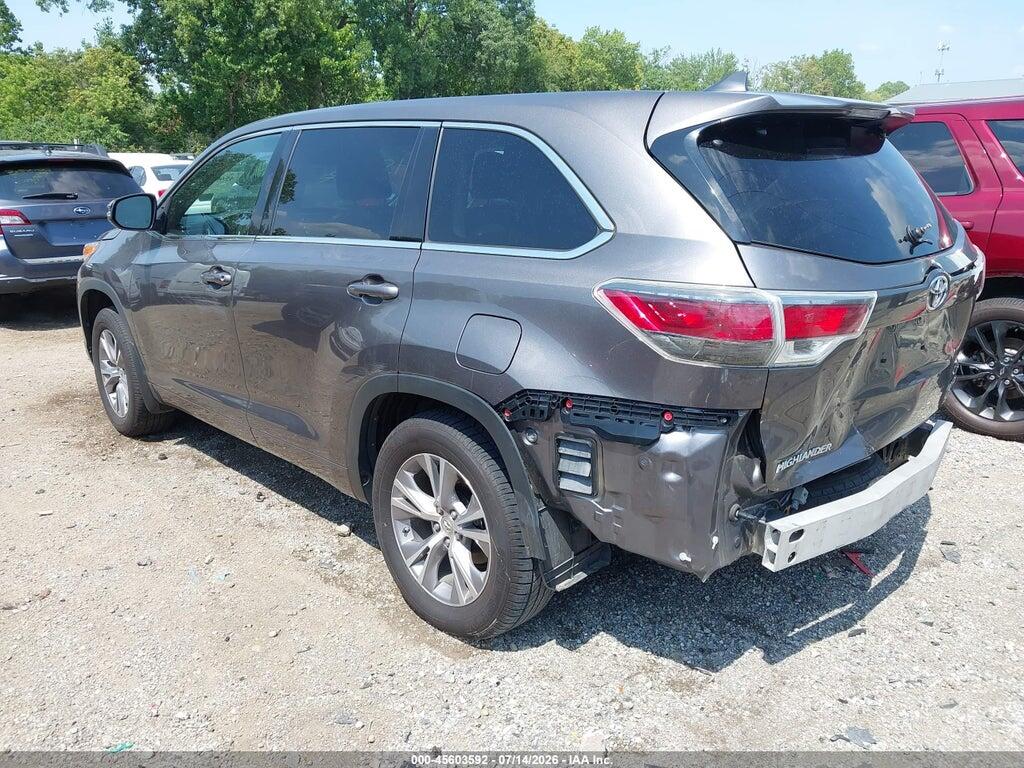 5TDBKRFH1FS149298 2015 TOYOTA HIGHLANDER photo no. 3