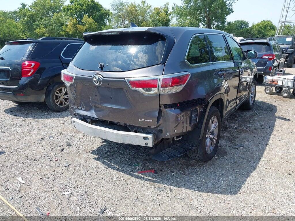 5TDBKRFH1FS149298 2015 TOYOTA HIGHLANDER photo no. 6