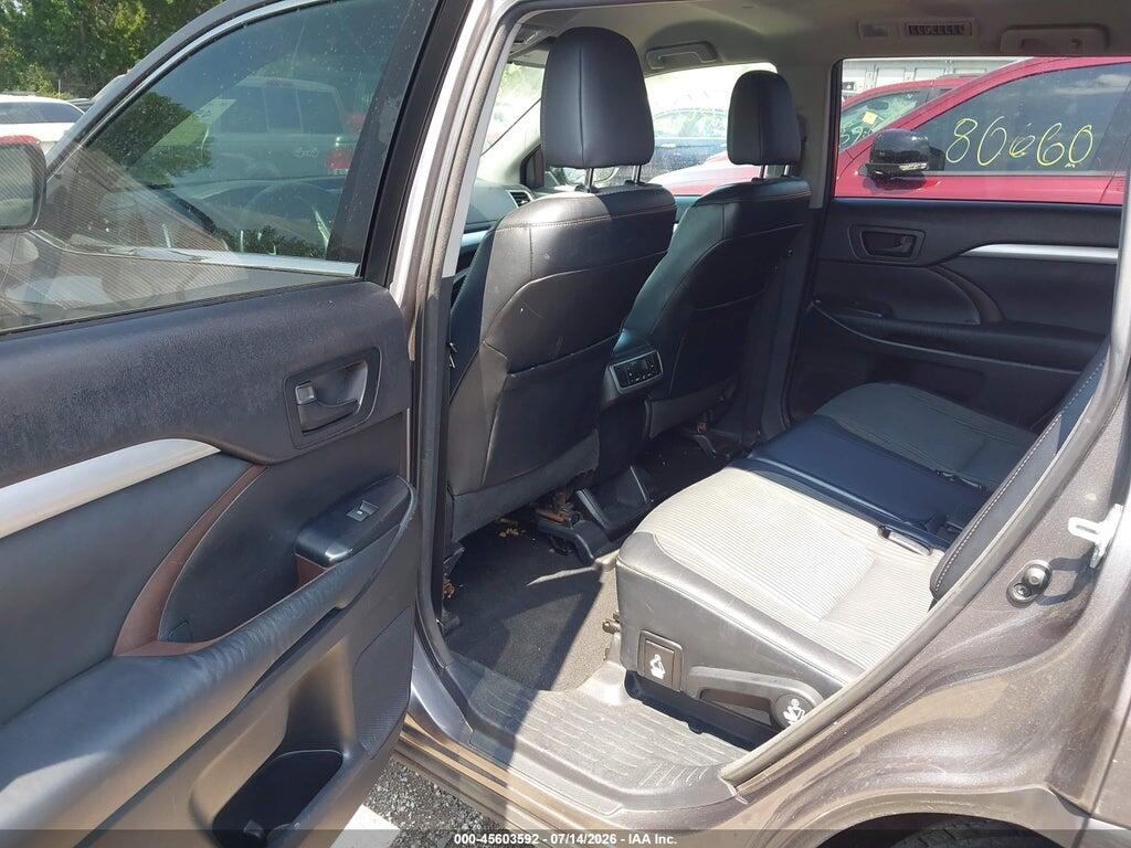 5TDBKRFH1FS149298 2015 TOYOTA HIGHLANDER photo no. 8