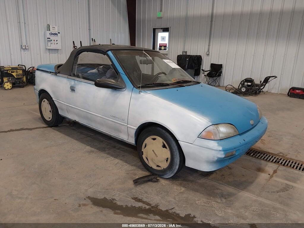 1991 GEO METRO JG1MR336XMK608541