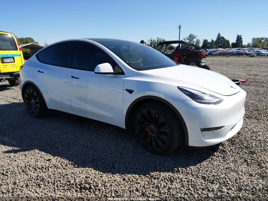 7SAYGDEF5NF396201 2022 TESLA MODEL Y photo no. 1