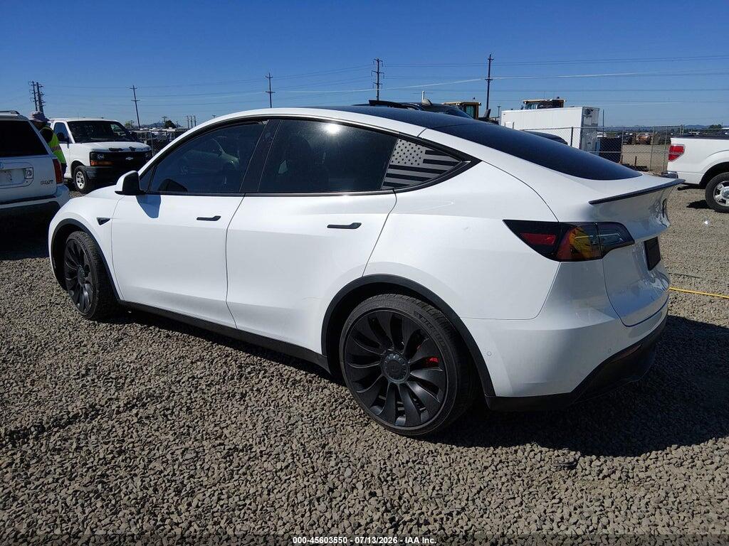 7SAYGDEF5NF396201 2022 TESLA MODEL Y photo no. 3
