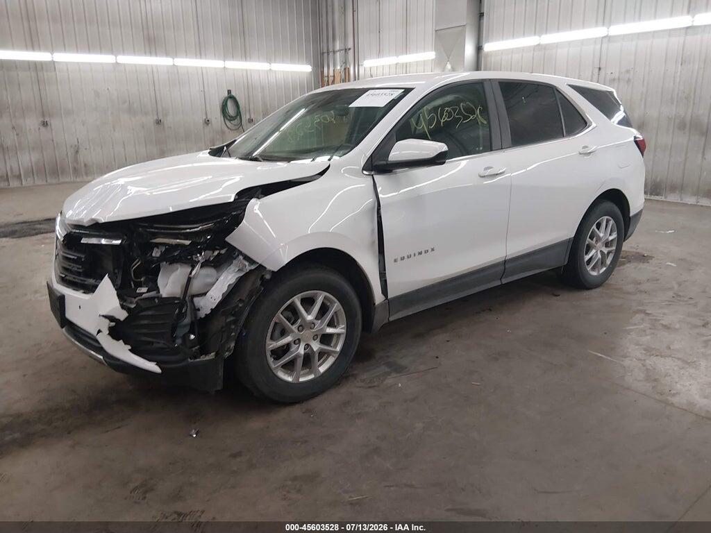 3GNAXUEV8NL182723 2022 CHEVROLET EQUINOX photo no. 2