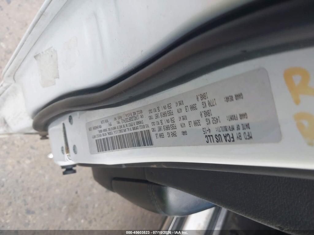 1C4RDJDG9FC837412 2015 DODGE DURANGO photo no. 9