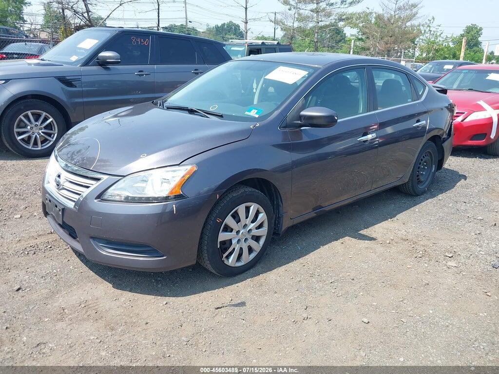 3N1AB7AP8FL683325 2015 NISSAN SENTRA photo no. 2
