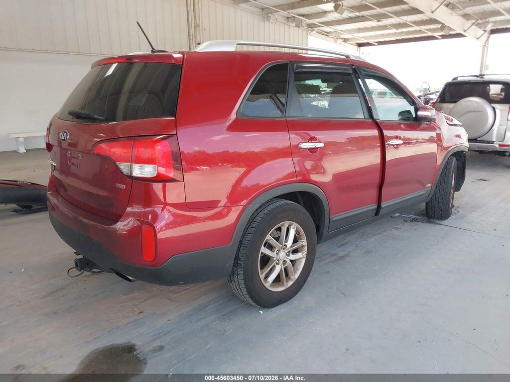 5XYKTDA78EG426975 2014 KIA SORENTO photo no. 4