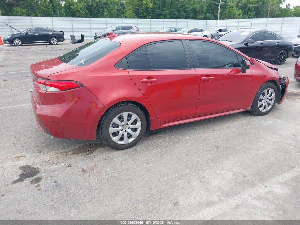 5YFEPMAE4MP177634 2021 TOYOTA COROLLA photo no. 4