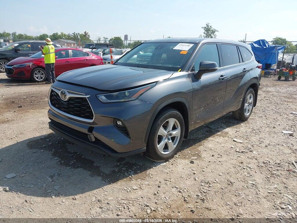 5TDBZRBH2MS548607 2021 TOYOTA HIGHLANDER photo no. 2