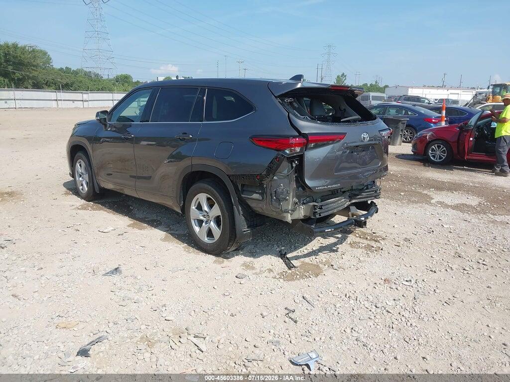 5TDBZRBH2MS548607 2021 TOYOTA HIGHLANDER photo no. 3