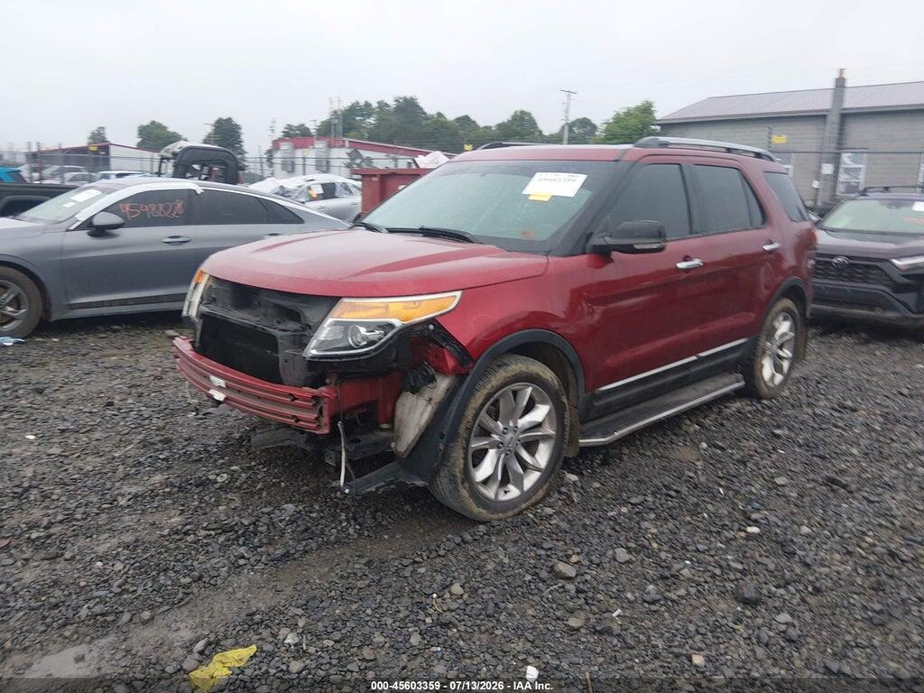 1FM5K8D82EGB08452 2014 FORD EXPLORER photo no. 2