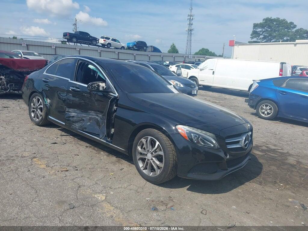 55SWF4JB0GU103347 2016 MERCEDES-BENZ C 300 photo no. 1