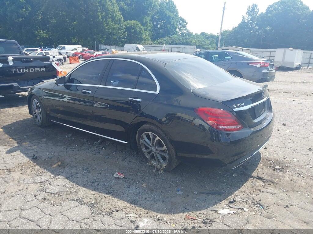 55SWF4JB0GU103347 2016 MERCEDES-BENZ C 300 photo no. 3
