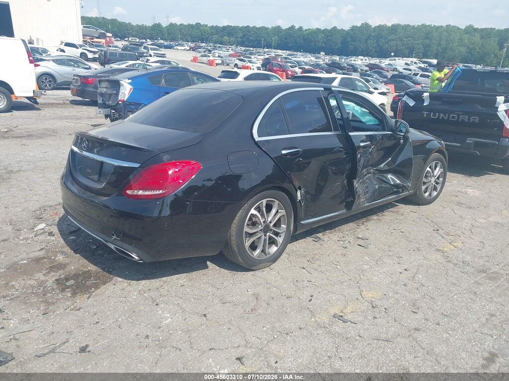 55SWF4JB0GU103347 2016 MERCEDES-BENZ C 300 photo no. 4