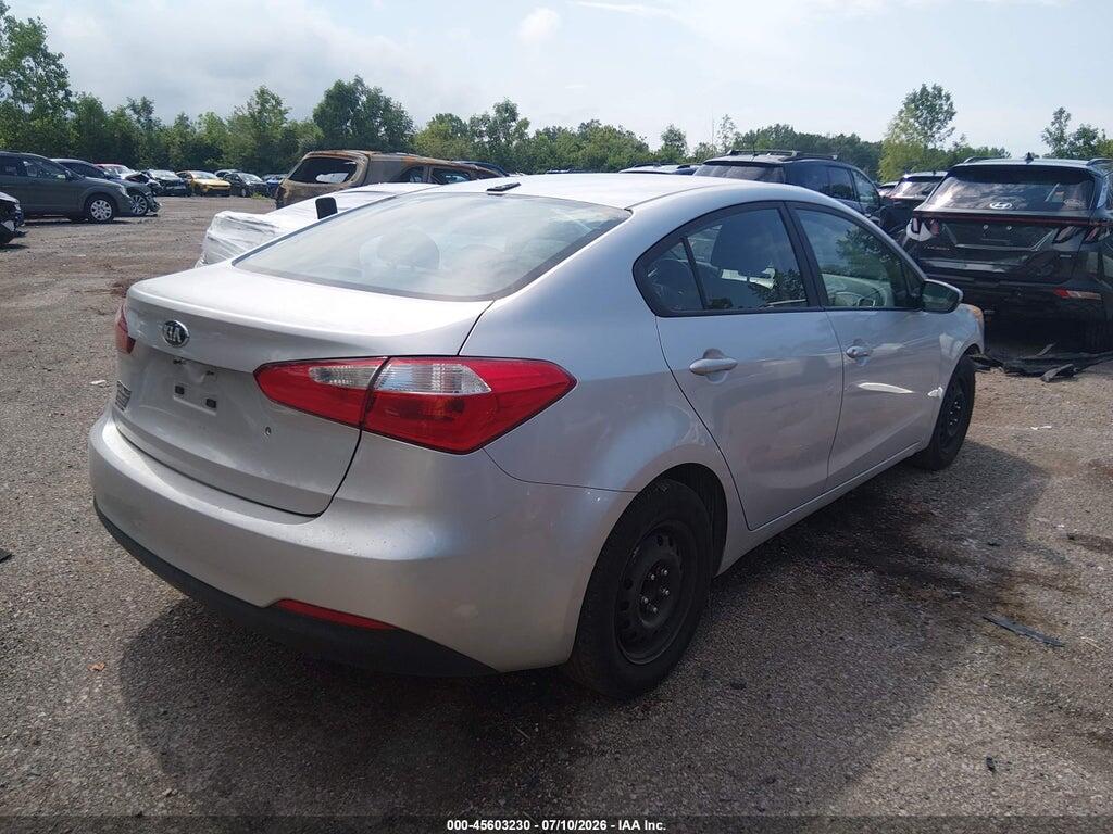 KNAFK4A63F5417328 2015 KIA FORTE photo no. 4