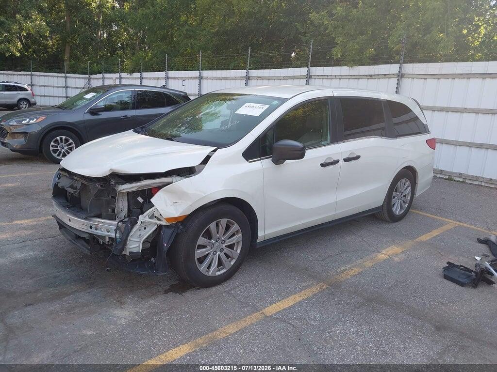 5FNRL6H22KB073916 2019 HONDA ODYSSEY photo no. 2