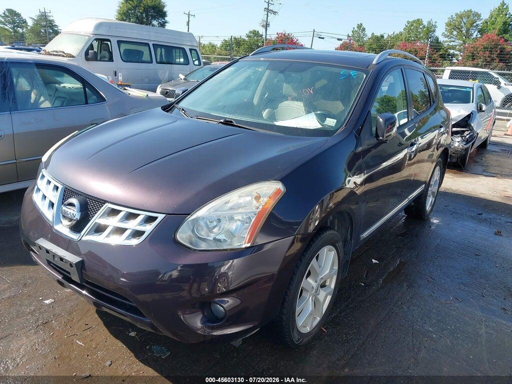 JN8AS5MVXCW373473 2012 NISSAN ROGUE photo no. 2