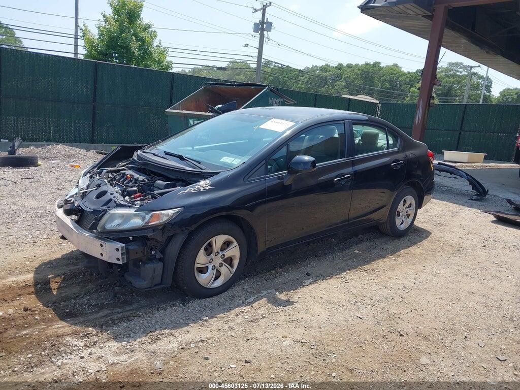 19XFB2F52DE279130 2013 HONDA CIVIC photo no. 2