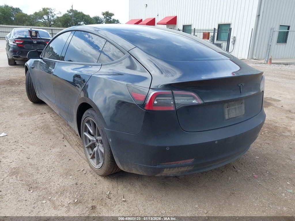 5YJ3E1EBXNF192261 2022 TESLA MODEL 3 photo no. 3