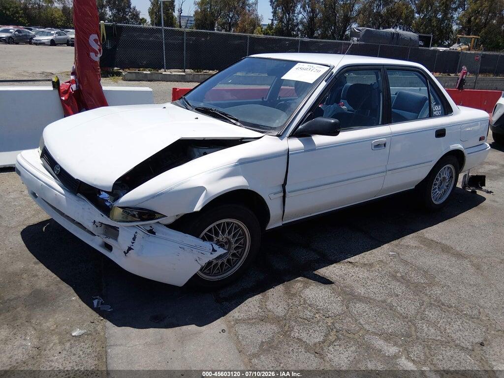 1NXAE97A8NZ310207 1992 TOYOTA COROLLA photo no. 2