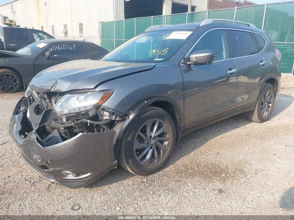 5N1AT2MV6GC879683 2016 NISSAN ROGUE photo no. 2