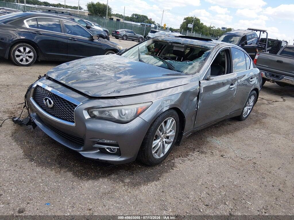 JN1BV7AP6FM348761 2015 INFINITI Q50 photo no. 2