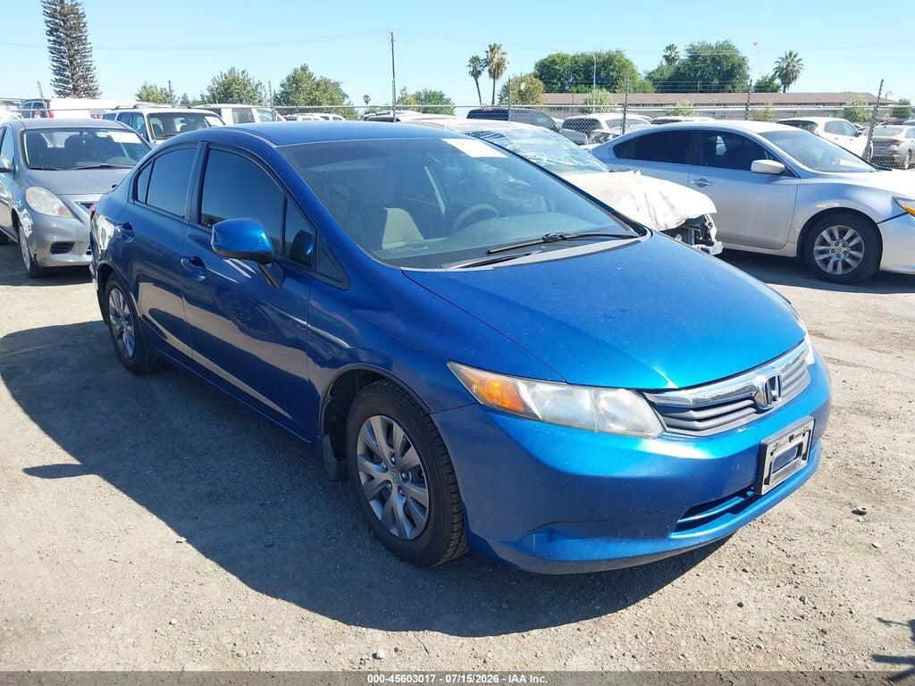 19XFB2E52CE029998 2012 HONDA CIVIC photo no. 1
