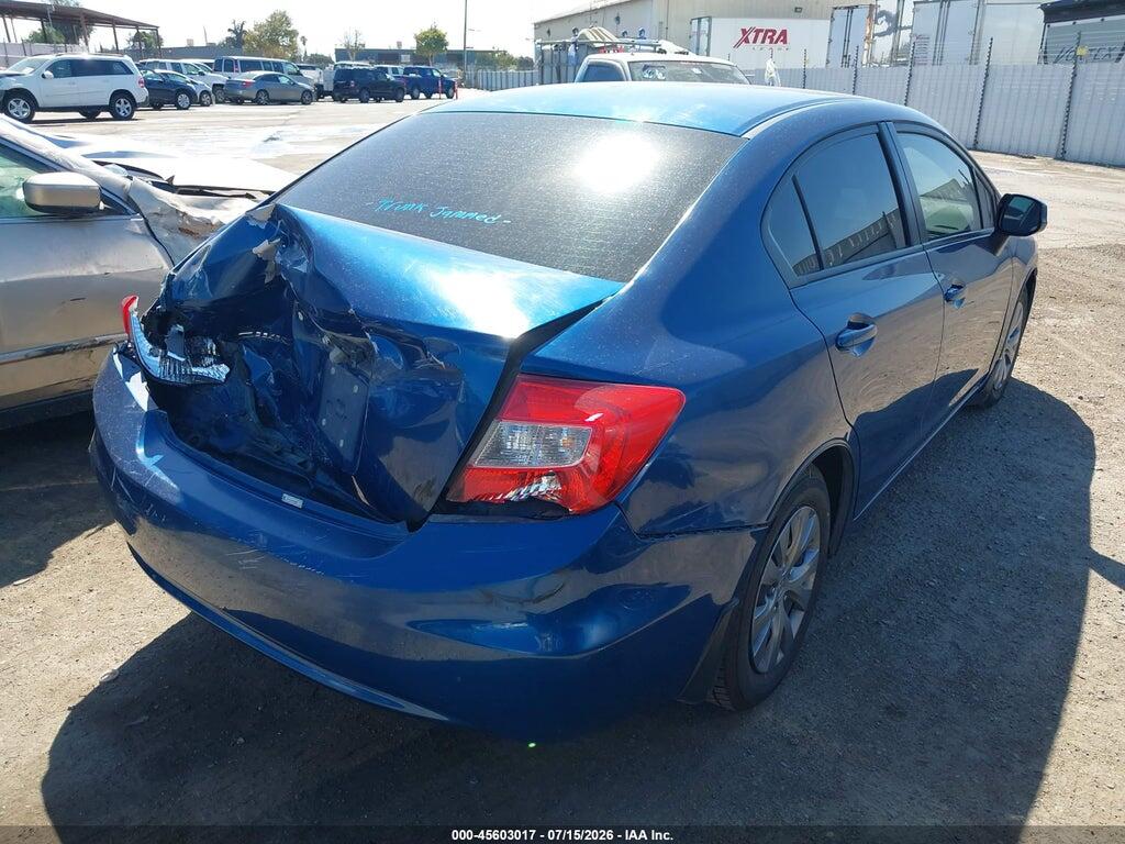 19XFB2E52CE029998 2012 HONDA CIVIC photo no. 4