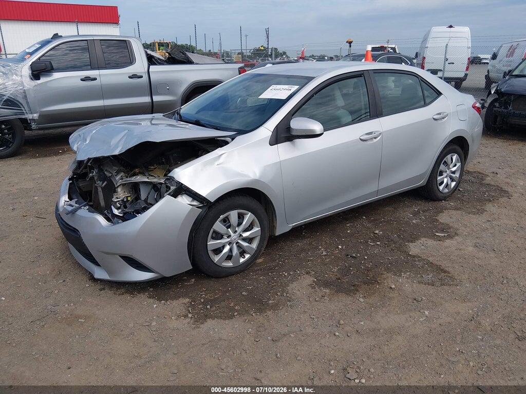 5YFBURHE6EP077261 2014 TOYOTA COROLLA photo no. 2