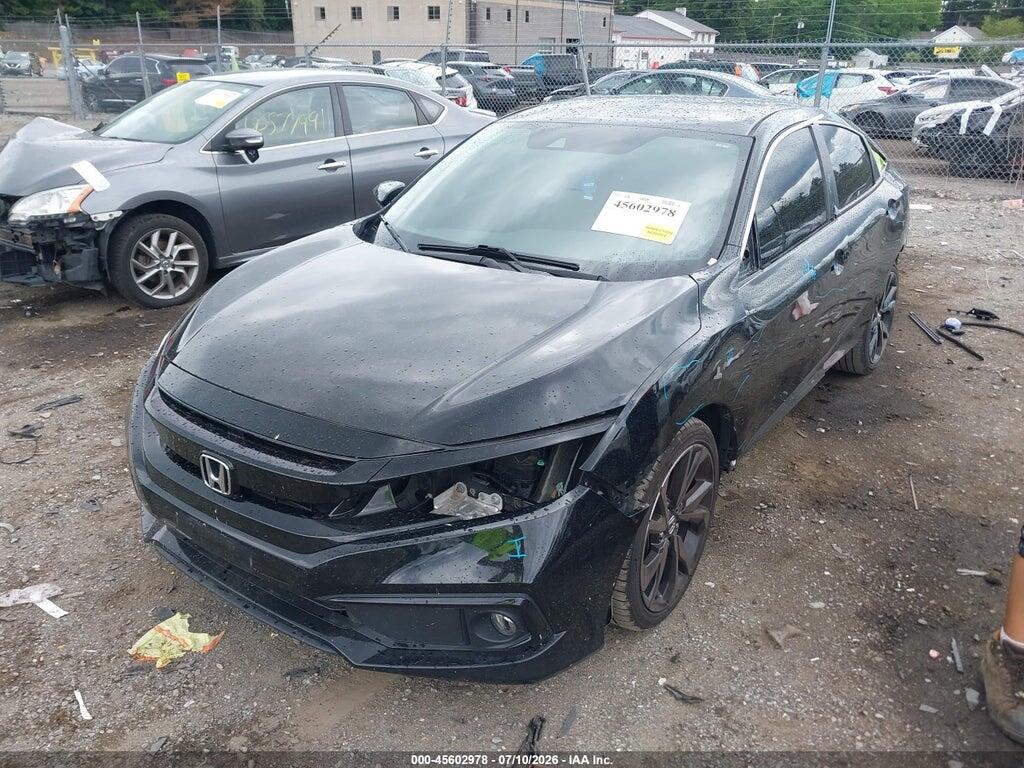 2HGFC2F82KH518427 2019 HONDA CIVIC photo no. 2