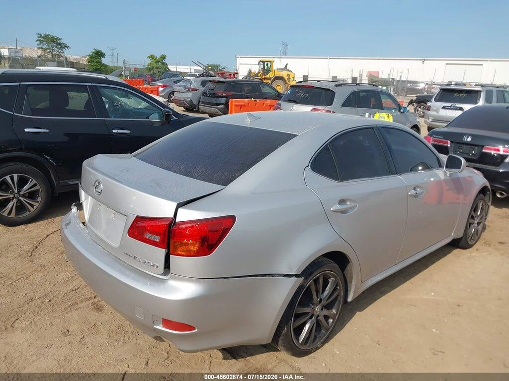JTHCK262775012735 2007 LEXUS IS 250 photo no. 4