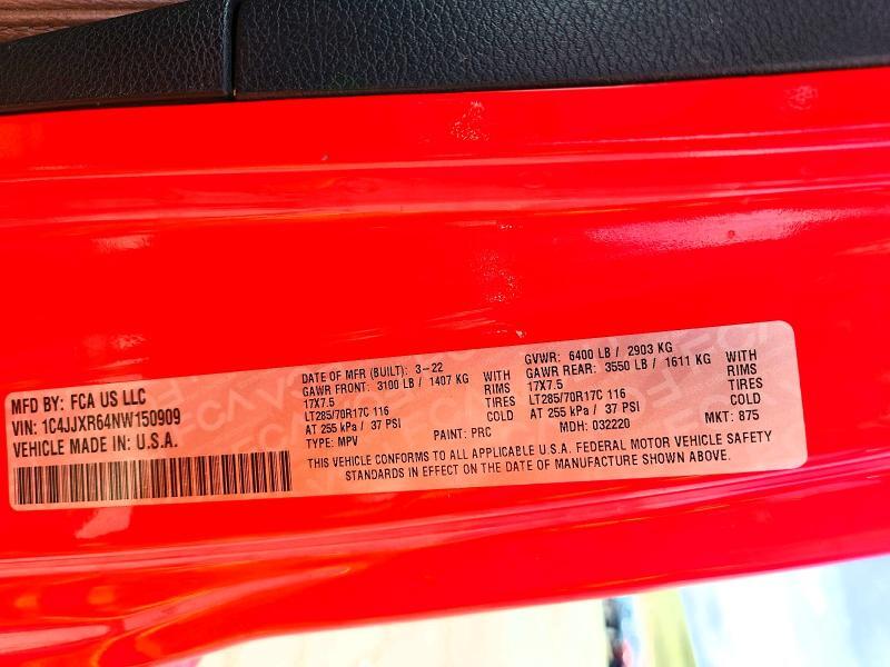 2022 JEEP WRANGLER UNLIMITED RUBICON 4XE — Фото 14 из 14