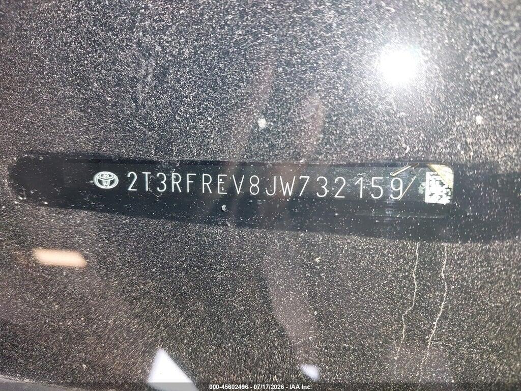 2T3RFREV8JW732159 2018 TOYOTA RAV4 photo no. 9