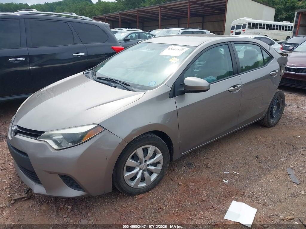2T1BURHE3EC098665 2014 TOYOTA COROLLA photo no. 2