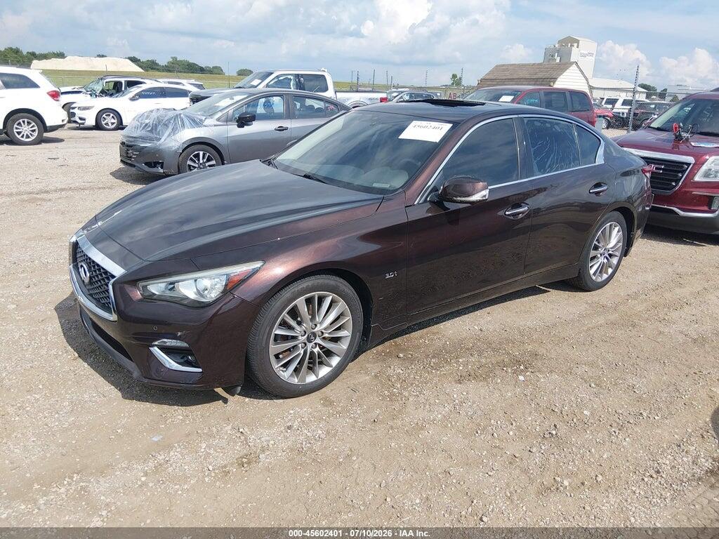 JN1EV7AR4JM439258 2018 INFINITI Q50 photo no. 2