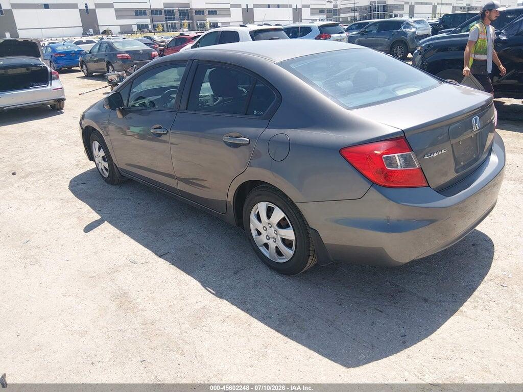 2HGFB2F55CH600596 2012 HONDA CIVIC photo no. 3