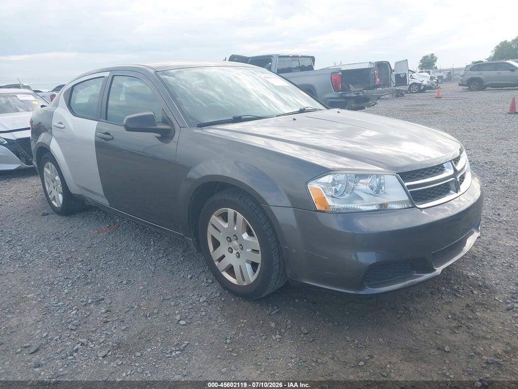 1C3CDZAB9EN225490 2014 DODGE AVENGER photo no. 1