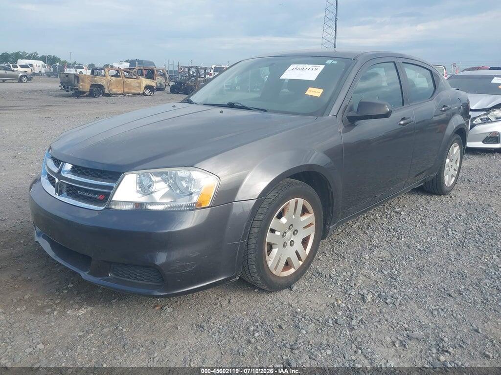 1C3CDZAB9EN225490 2014 DODGE AVENGER photo no. 2