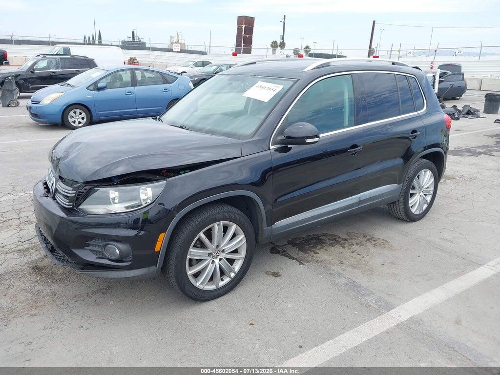 WVGAV7AX3DW537177 2013 VOLKSWAGEN TIGUAN photo no. 2