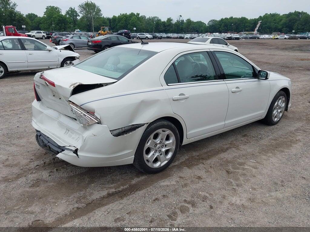3FAHP0HA3BR346452 2011 FORD FUSION photo no. 4