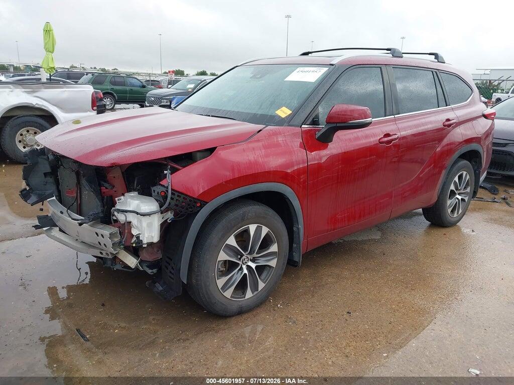 5TDKDRBH3PS008119 2023 TOYOTA HIGHLANDER photo no. 2