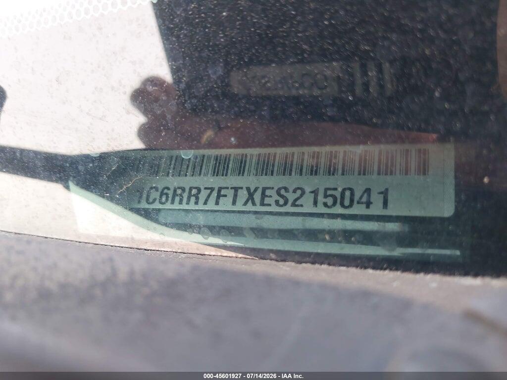 1C6RR7FTXES215041 2014 RAM 1500 photo no. 9