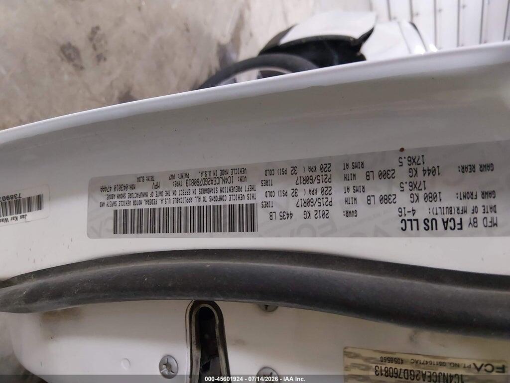 1C4NJCEA2GD760813 2016 JEEP COMPASS photo no. 9