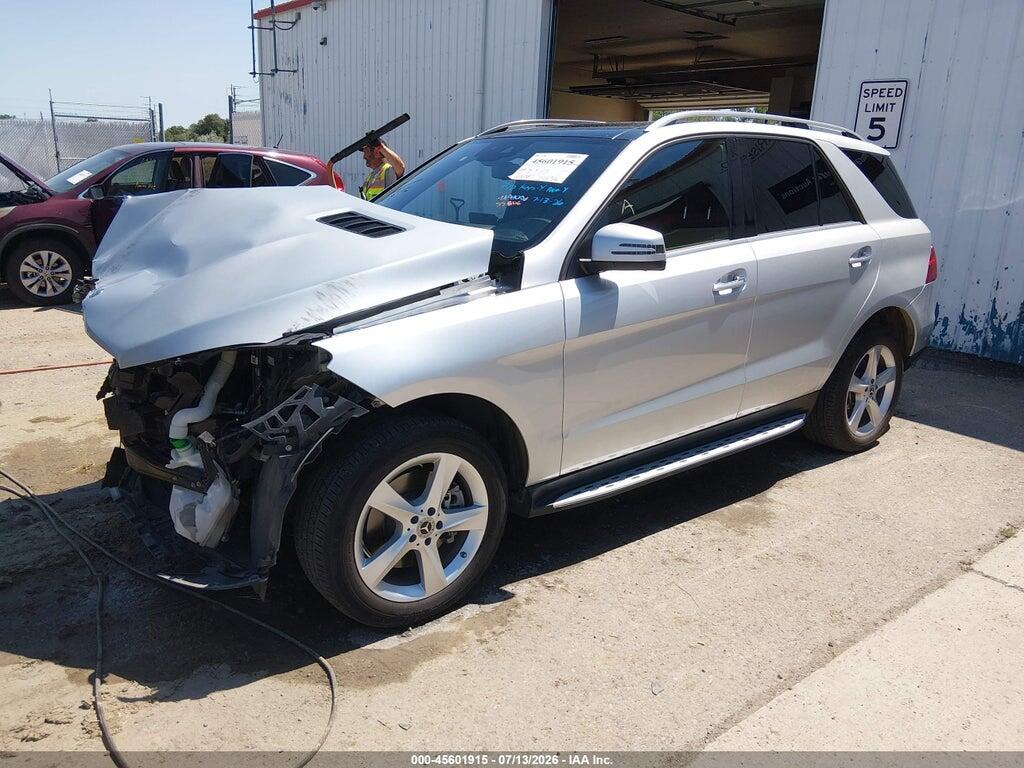 4JGDA5GB9KB205872 2019 MERCEDES-BENZ GLE 400 photo no. 2