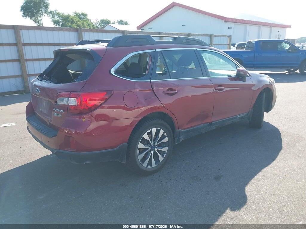 4S4BSBLCXF3229129 2015 SUBARU OUTBACK photo no. 4